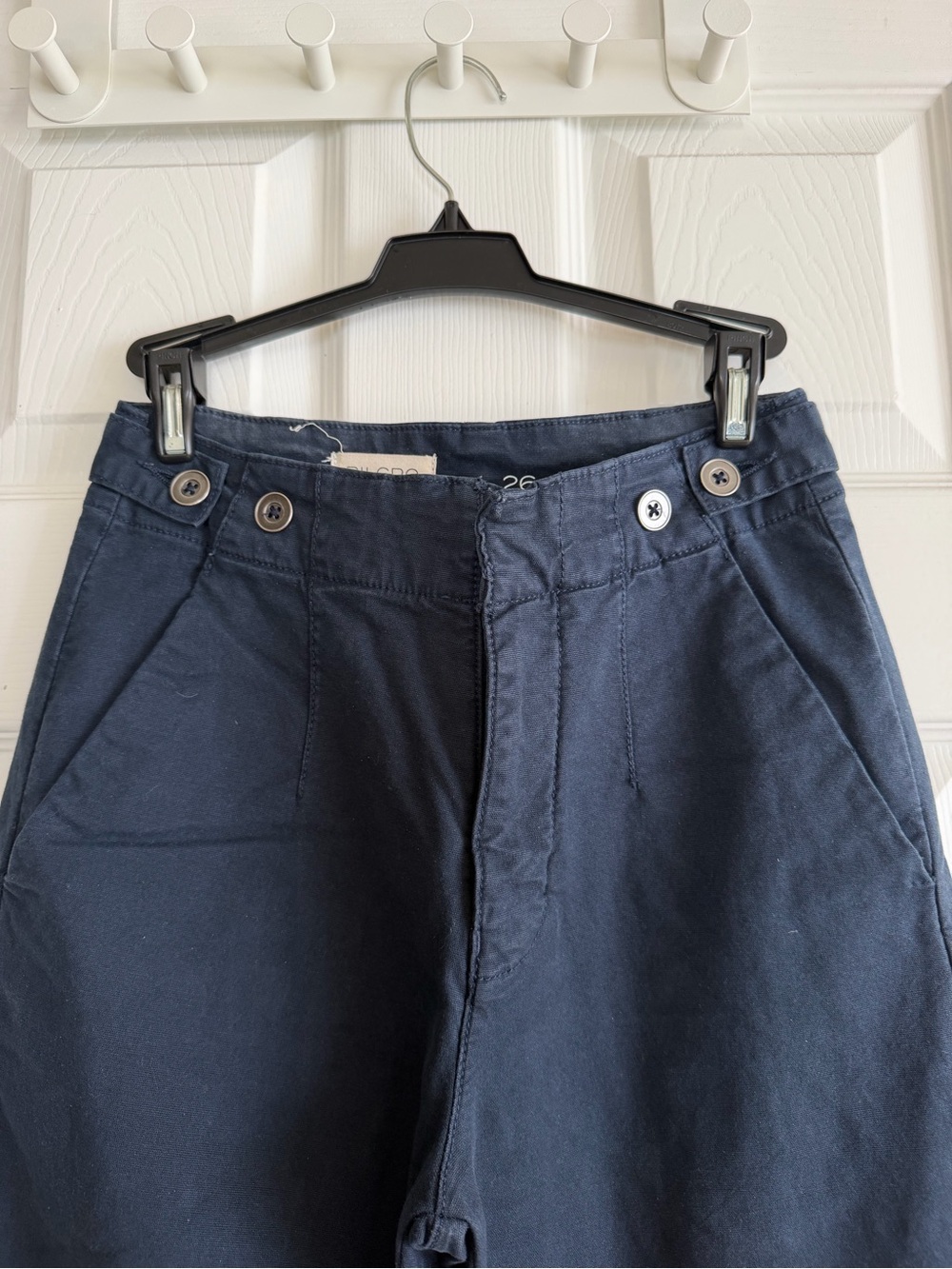 Pilcro Navy Slacks